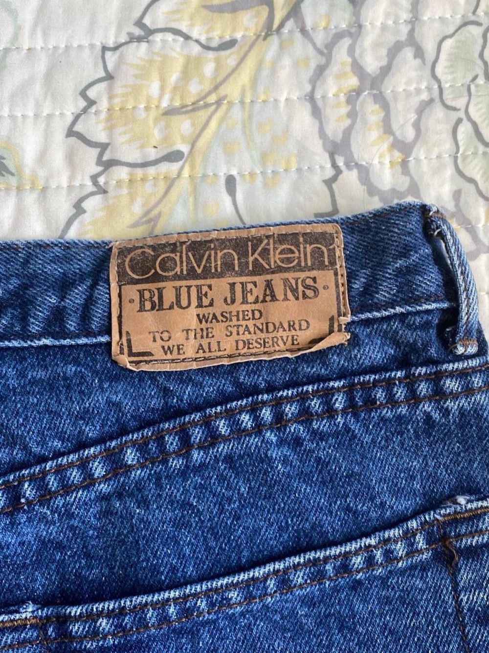 Vintage Calvin Klein supermodel jeans
